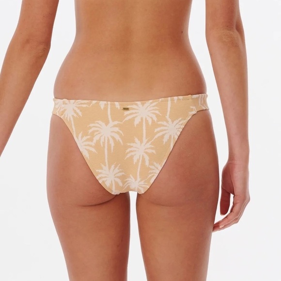 ☀️RIP CURL☀️ SURF PALMS CROP SURF PALMS BANDED CHEEKY BIKINI SET - Picture 16 of 16